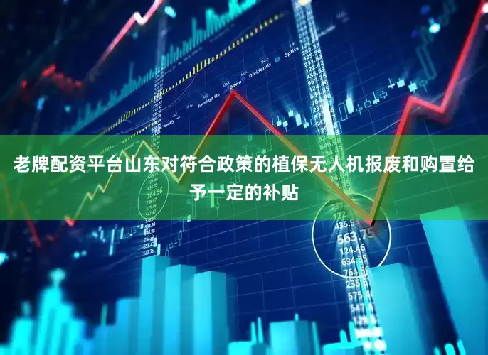 老牌配资平台山东对符合政策的植保无人机报废和购置给予一定的补贴